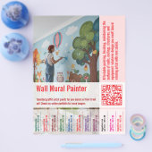 Abreißflyer | Einstellungsflyer für Maler & Dekora Flyer (Einzeln)