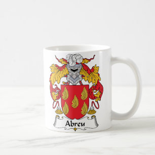 Abreu-Familienwappen Kaffeetasse