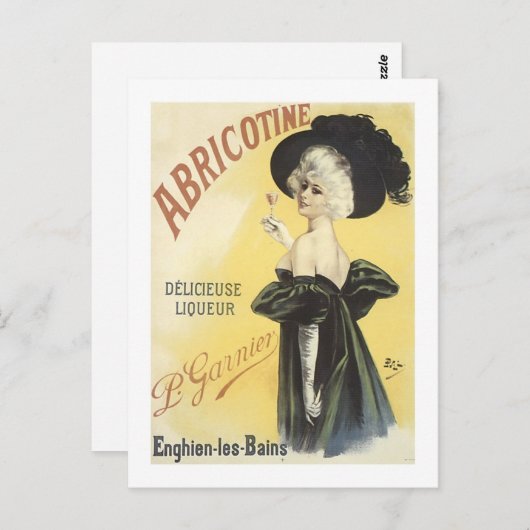 Abricontine Postkarte (Vorne/Hinten)