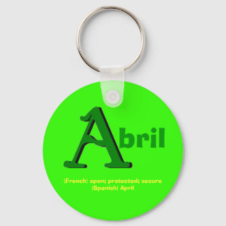 Abril Schlüsselanhänger