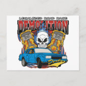 Abriss Derby Postkarte (Vorderseite)