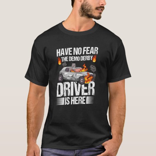 AbrissDerby-Autos für einen Abriss Derby-Drive T-Shirt (Vorderseite)