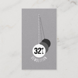 Abrissexperte Business Card v3 Visitenkarte