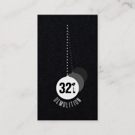 Abrissexperte Business Card v4 Visitenkarte