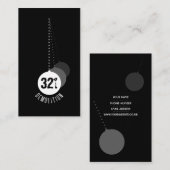 Abrisskarte Visitenkarte (Vorne/Hinten)