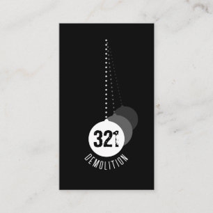 Abrisskarte Visitenkarte