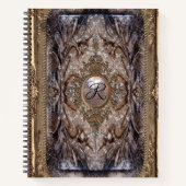 Abroath Elegant Unique Monogram Notizblock (Vorderseite)