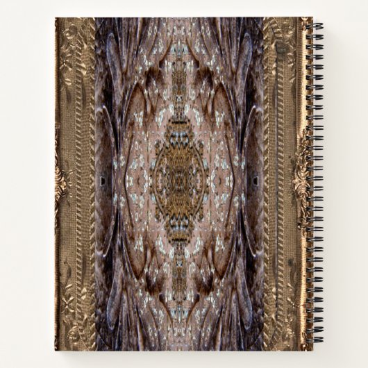 Abroath Elegant Unique Monogram Notizblock (Rückseite)