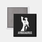 Abrosaurus Baumpfleger Baumkletterer Baumscherer A Magnet (Vorderseite/Rückseite)