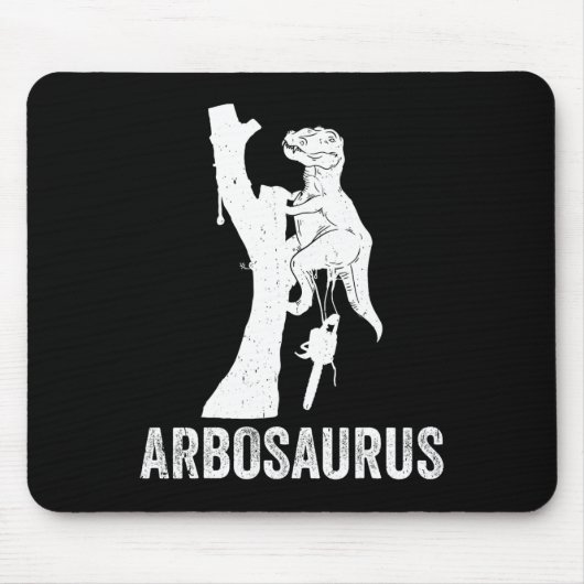Abrosaurus Baumpfleger Baumkletterer Baumscherer A Mousepad (Vorne)