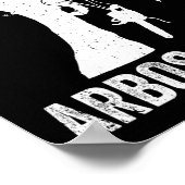 Abrosaurus Baumpfleger Baumkletterer Baumscherer A Poster (Ecke)