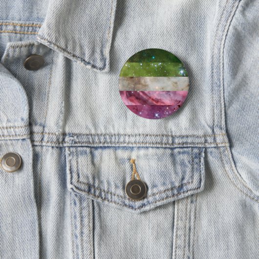 Abrosexual Nebelfleck-Flaggen-Button Button (Beispiel)