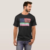Abrosexual Us Flag Gay Pride Monat Que Lgbtq Abr T-Shirt (Vorne ganz)