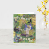 Abrufen der richtigen, passenden Notecard Karte (Gelbe Blume)