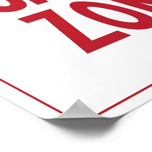 Abrufen des Bereichssigniers Poster (Ecke)