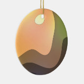 Abrutschen Keramik Ornament (Rechts)