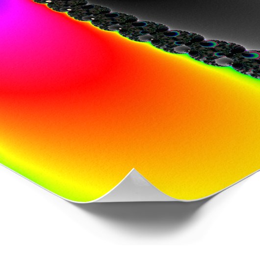 Abrutschen Poster (Ecke)