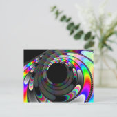 Abrutschen Postkarte (Stehend Vorderseite)