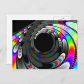 Abrutschen Postkarte (Vorne/Hinten)