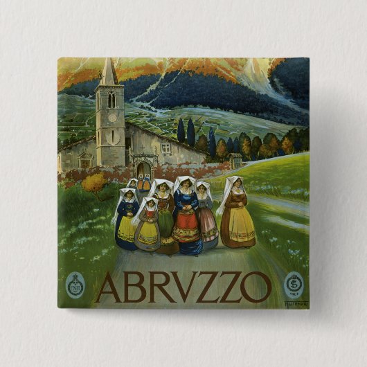 Abruzzen Button (Vorderseite)