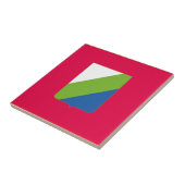 Abruzzen-Flagge Italien Symbol italia Fliese (Seite)