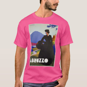 Abruzzen Italien Vintage Italienische Reise wieder T-Shirt