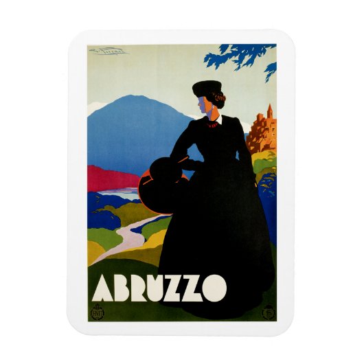 Abruzzen Magnet (Vertikal)