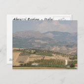 Abruzzi Postcard Postkarte (Vorne/Hinten)
