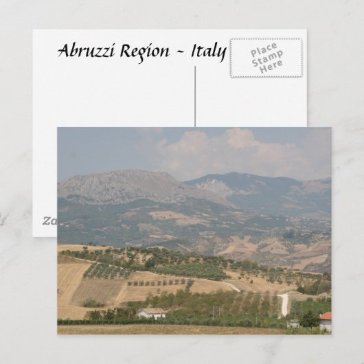 Abruzzi Postcard Postkarte (Vorne/Hinten)