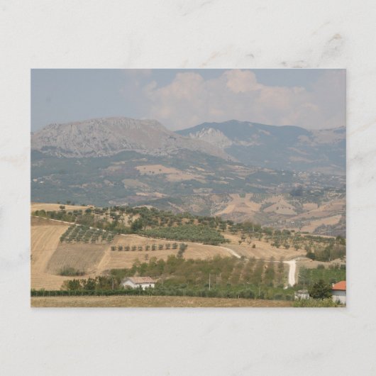 Abruzzi-Postkarte Postkarte (Vorderseite)