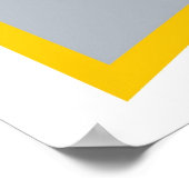 Abruzzo Abruzzi Italien Region Poster (Ecke)