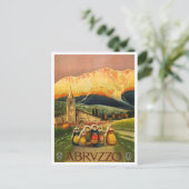 Abruzzo, Abrvzzo, italy Vintage Travel Postkarte (Stehend Vorderseite)