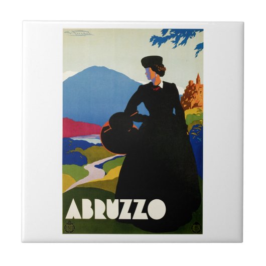 Abruzzo Fliese (Vorderseite)