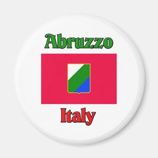 Abruzzo Italien Magnet (Vorne)