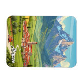 Abruzzo Italien Reise Magnet (Horizontal)