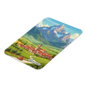 Abruzzo Italien Reise Magnet (Linke Seite)