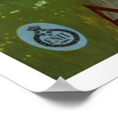 "Abruzzo, Italien" Vintage Travel Poster (Ecke)