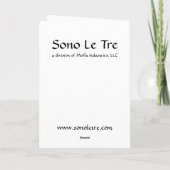 Abruzzo Karte (Rückseite)