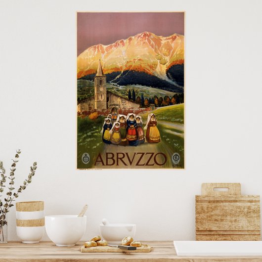 Abruzzo Poster (Küche)