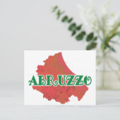 Abruzzo Postkarte (Stehend Vorderseite)