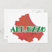 Abruzzo Postkarte (Vorne/Hinten)