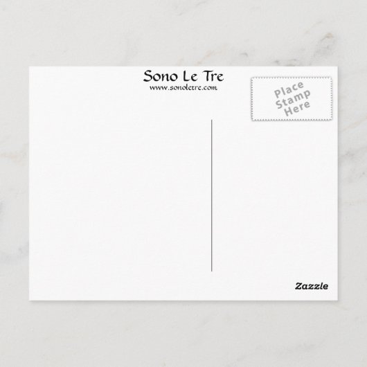 Abruzzo Postkarte (Rückseite)