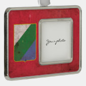 Abruzzo Rahmen-Ornament Silber (Rechts)