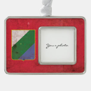 Abruzzo Rahmen-Ornament Silber