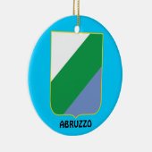 Abruzzo-Region Cristmas Verzierung Keramikornament (Rechts)