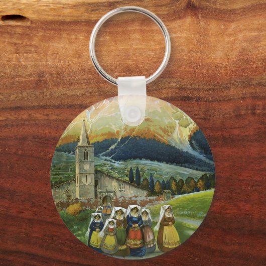 Abruzzo Schlüsselanhänger (Vorderseite)