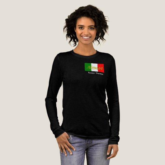 Abruzzo Tri-Blend Shirt (Volle Vorderseite)