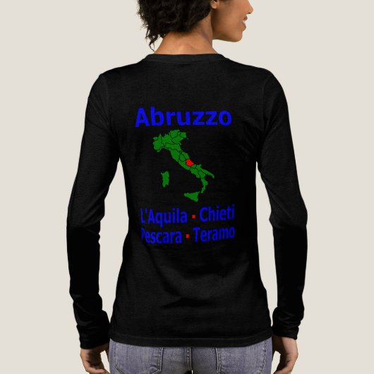 Abruzzo Tri-Blend Shirt (Rückseite)