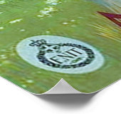 Abruzzo ~ Vintage italienische Reise. Poster (Ecke)