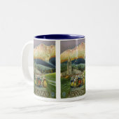 Abruzzo Zweifarbige Tasse (Vorderseite Links)